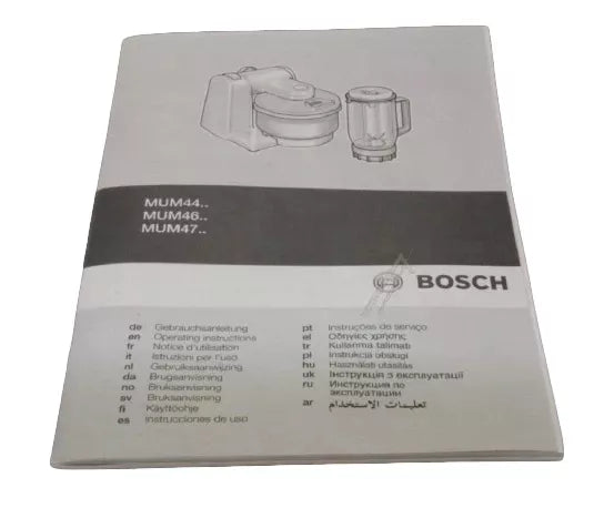00529581 Návod do kuchyňského robotu Bosch | Siemens