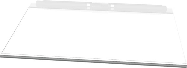 00663593 Skleněný panel Bosch | Siemens