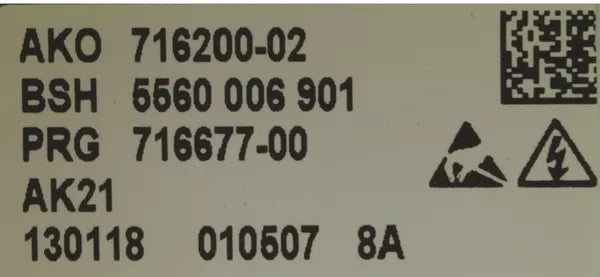 00703771 Modul do pračky Bosch | Siemens