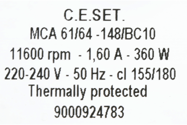00145624 Motor Bosch | Siemens