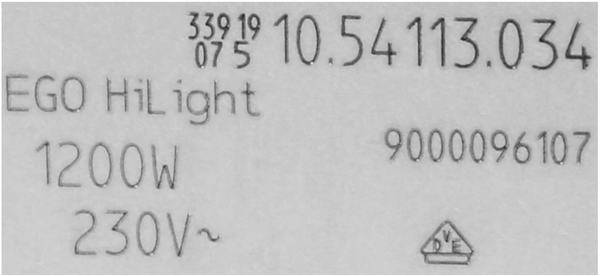 00289561 Varná zóna Highlight