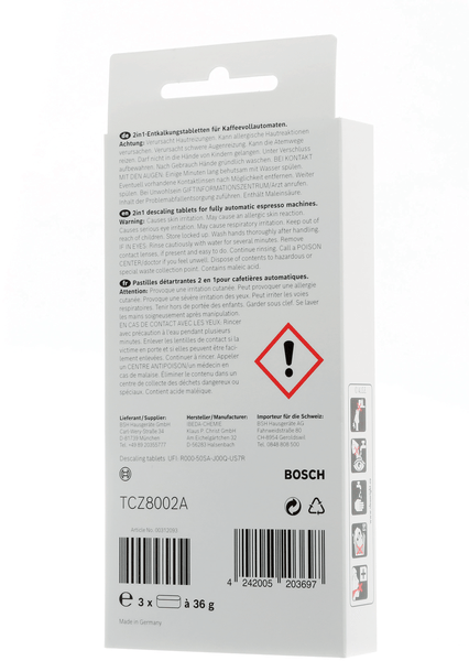 00312117 Odvápňovací tablety Bosch | Siemens