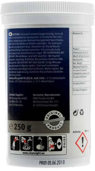 00312353 Odvápňovač Bosch | Siemens