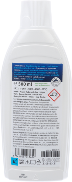 00312521 Odvápňovač Bosch | Siemens