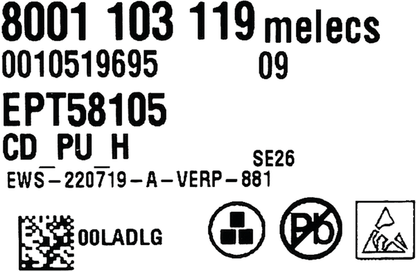 00631702 Naprogramovaný výkonový modul Bosch | Siemens