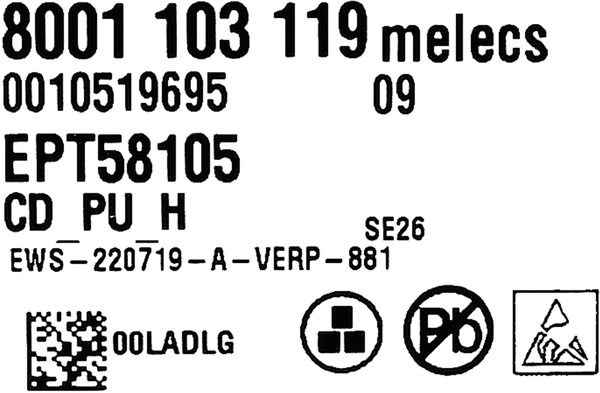 00631734 Naprogramovaný výkonový modul Bosch | Siemens