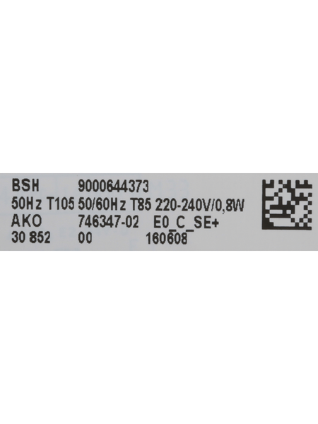00658178 Hodiny Bosch | Siemens
