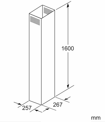Z5918N1 00704534 Prodloužení komínu Bosch | Siemens