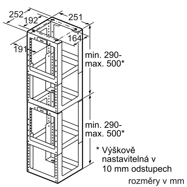 00704643 Prodloužení montážní věže Bosch | Siemens