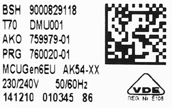 00752098 Regulátor energie Bosch | Siemens