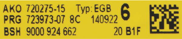 00754485 Operační modul Bosch | Siemens