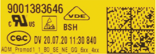 10013372 Modul display Bosch | Siemens