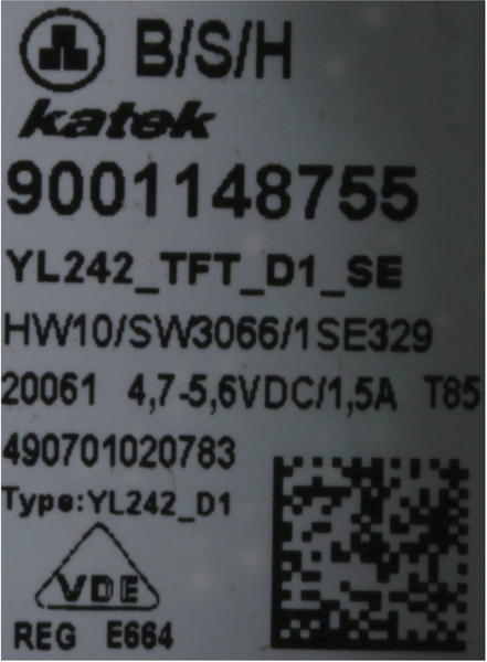 11031704 Operační modul Bosch | Siemens