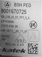 11049752 Ovládací modul naprogramovaný Bosch | Siemens