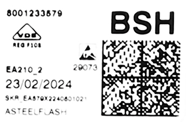 11055393 Nenaprogramovaný řídicí modul Bosch | Siemens
