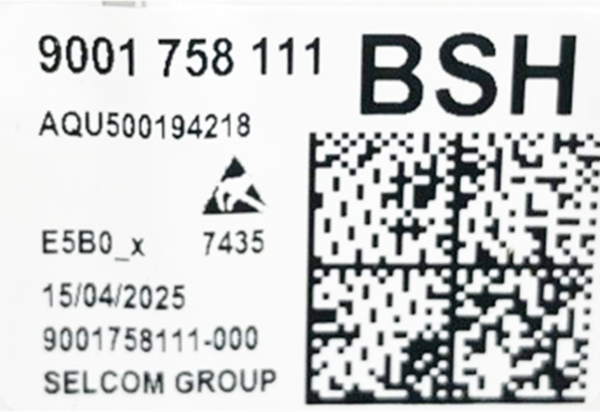 11057040 Operační modul Bosch | Siemens