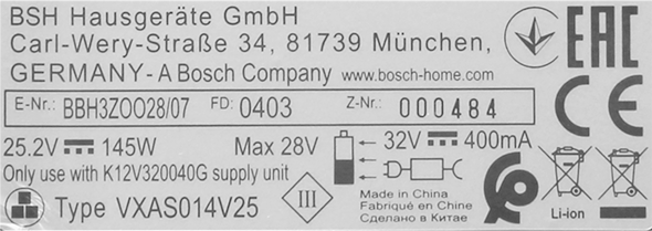 11059683 Plášť Bosch | Siemens