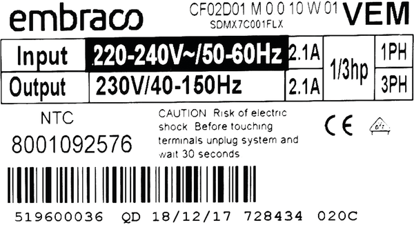 12025356 Technologie Inverter Bosch | Siemens