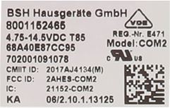 12031249 Connectivity modul Bosch | Siemens