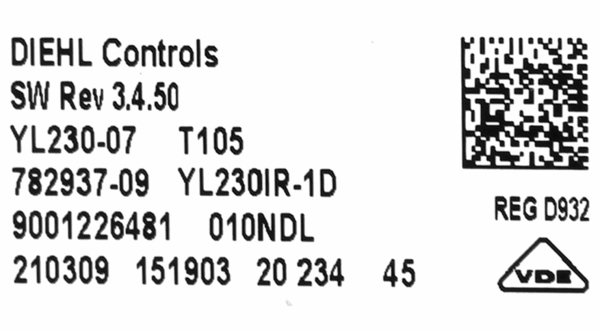 12036334 Řídící modul Bosch | Siemens