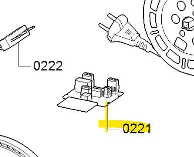 12040208 Modul do vysavače Bosch | Siemens