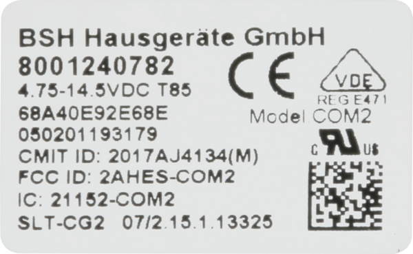 12041819 Connectivity modul Bosch | Siemens