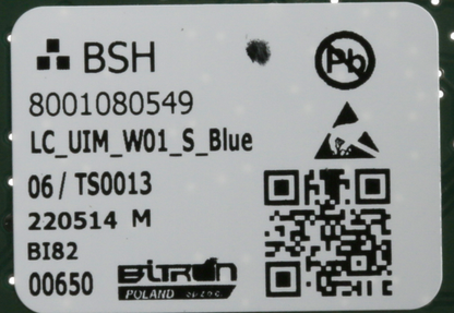 12049353 Ovládací modul naprogramovaný Bosch | Siemens