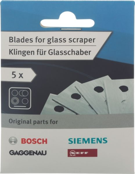 17000335 Náhradní čepel škrabky do varné desky Bosch | Siemens