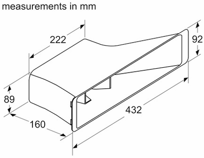 17004803 Uhlíkový filtr pro cirkulaci Bosch | Siemens