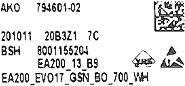 20005486 Programátor Bosch | Siemens